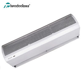 Water Source Evaporator Fan Coil Series Heated Air Curtain For 1m , 1.5m , 2m Door