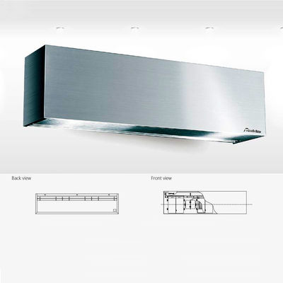 Light Industrial Stainless Steel Air Curtain For Door Opening Height 4m