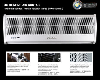 Factory Compact Overhead Door Air Curtains With PTC Electric Heater
