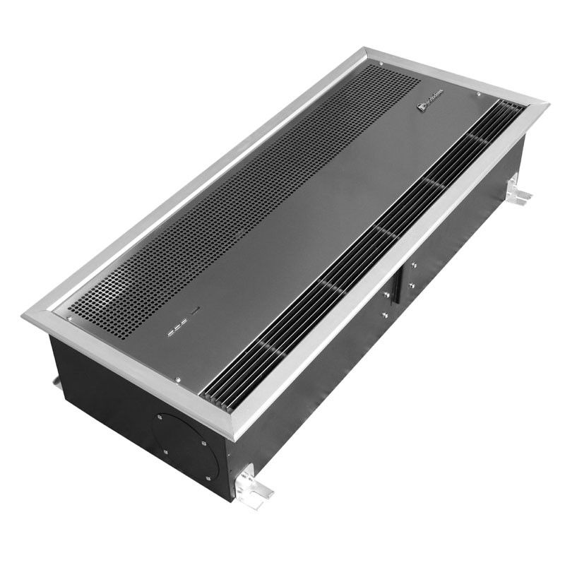 Stainless Steel Ceiling Wind Heated Air Curtain With Cooling Heating