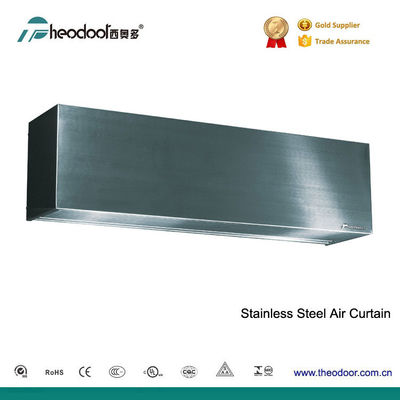 Light Industrial Stainless Steel Air Curtain For Door Opening Height 4m