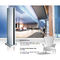 Vertical Commercial Air Curtain Heater / Cooler For Airport Terminals And Supermarket