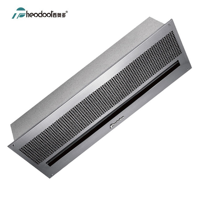 Recessed In Ceiling Wind Air Curtain With Stainless Steel Cover 36 Inch 60 Inch