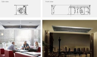 Energy Saving Recessed Ceiling Wind 36 Inch Air Curtain for Doors
