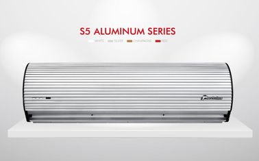 2024 New 150cm Aluminum Silver Fan Cooling Theodoor Air Curtain For Supermarket Store