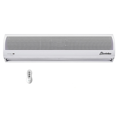 Compact Black Air Curtain 0.9m to 2m with Remote Control 220-240V