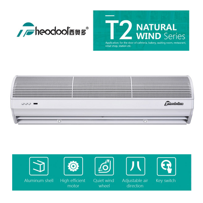230V Aluminum Air Curtain 2000m³/h with Remote Control