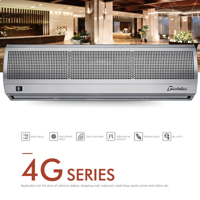 Theodoor 4G Series Stainless Steel Air Curtain 90-180cm with Remote Control