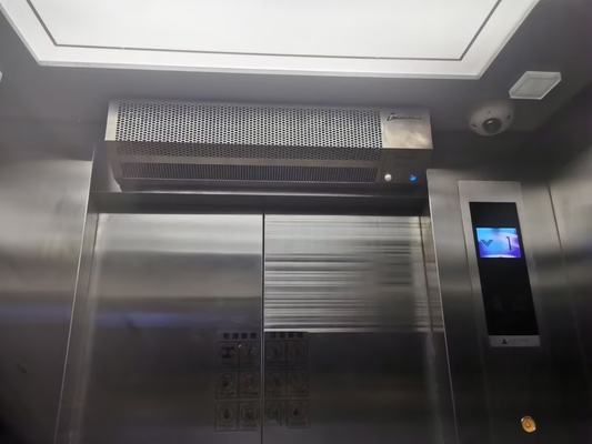 Stainless Steel Elevator Air Curtain 80W with Induction Sensor