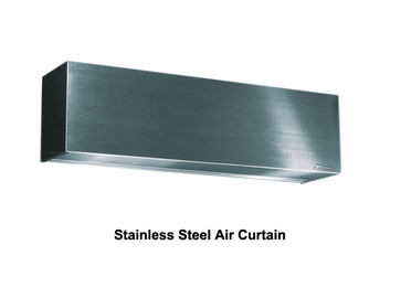 High Grade Performance Stainless Steel Air Curtain For Hotel And Restaurant Door Entrance /Exit